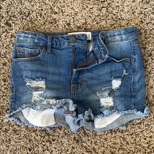 Tilly’s jean shorts